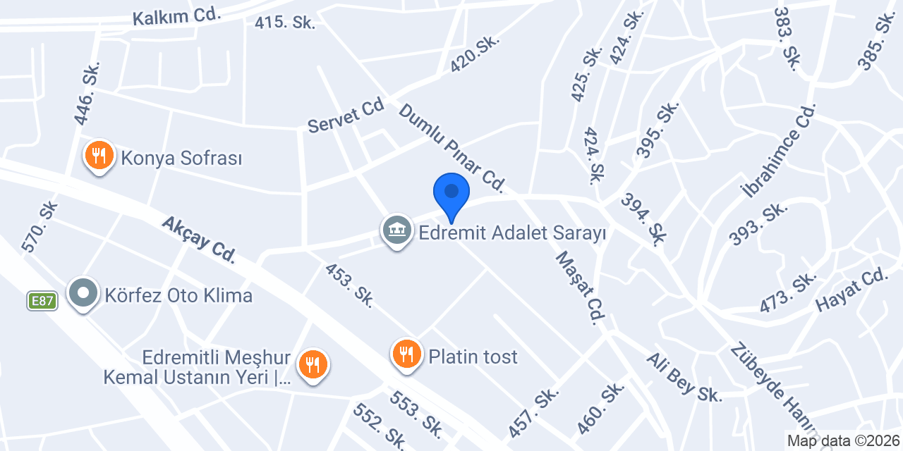 Arabulucu Avukat İsmail Cahit EROL konumu