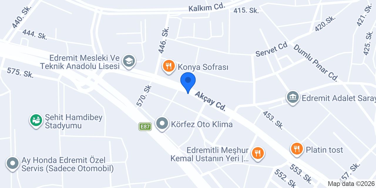 Göçük Merkezi Kadir usta konumu