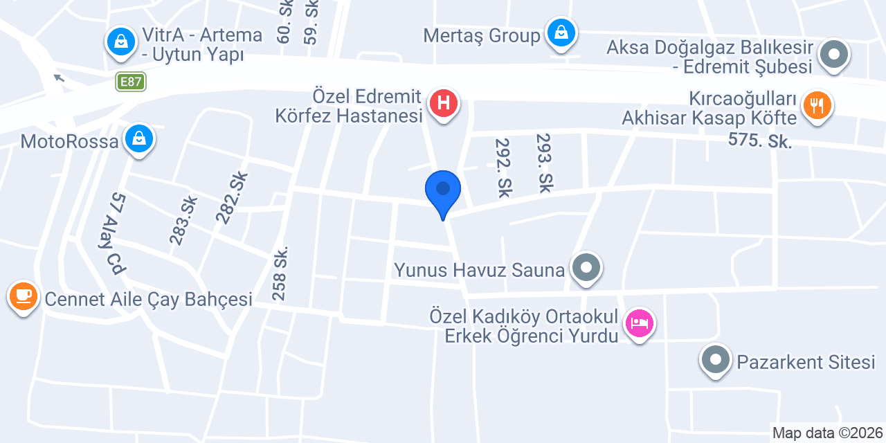 Defne petshop konumu