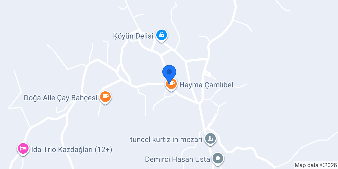 CAMLIBEL TICARET konumu
