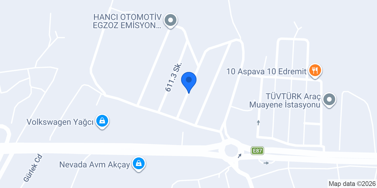 Ezginur Gıda konumu