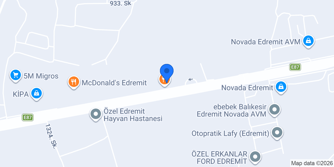 Tuzker Orman Ürünleri konumu