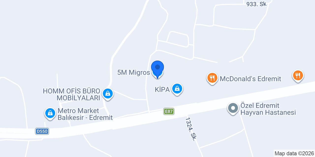 5M Migros konumu