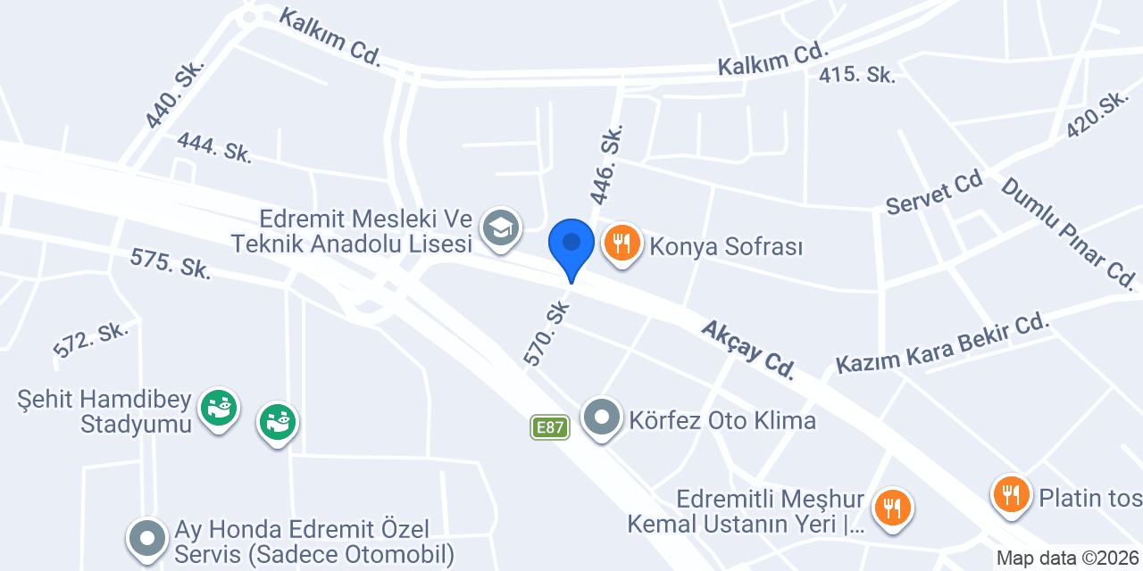 Artea Mimarlık konumu