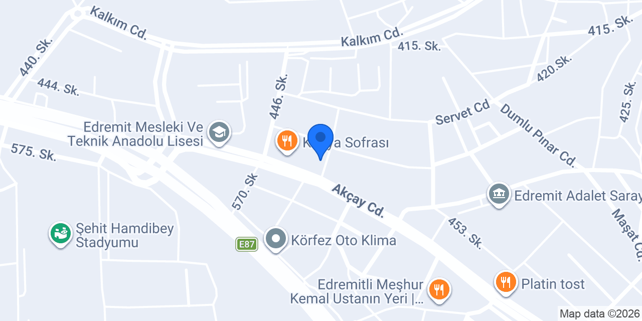 Uytun Otel konumu