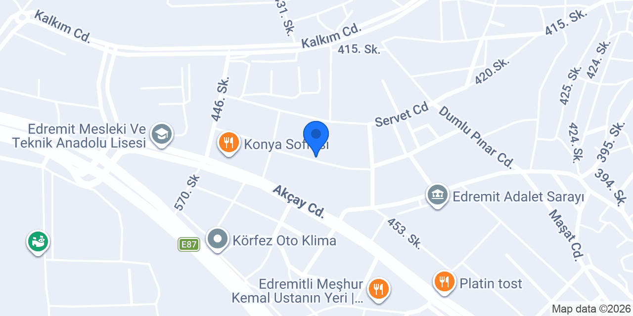 AYAZ YAPI MARKET konumu