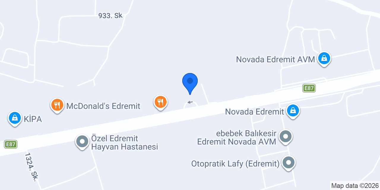 G&M OTO LASTIK konumu
