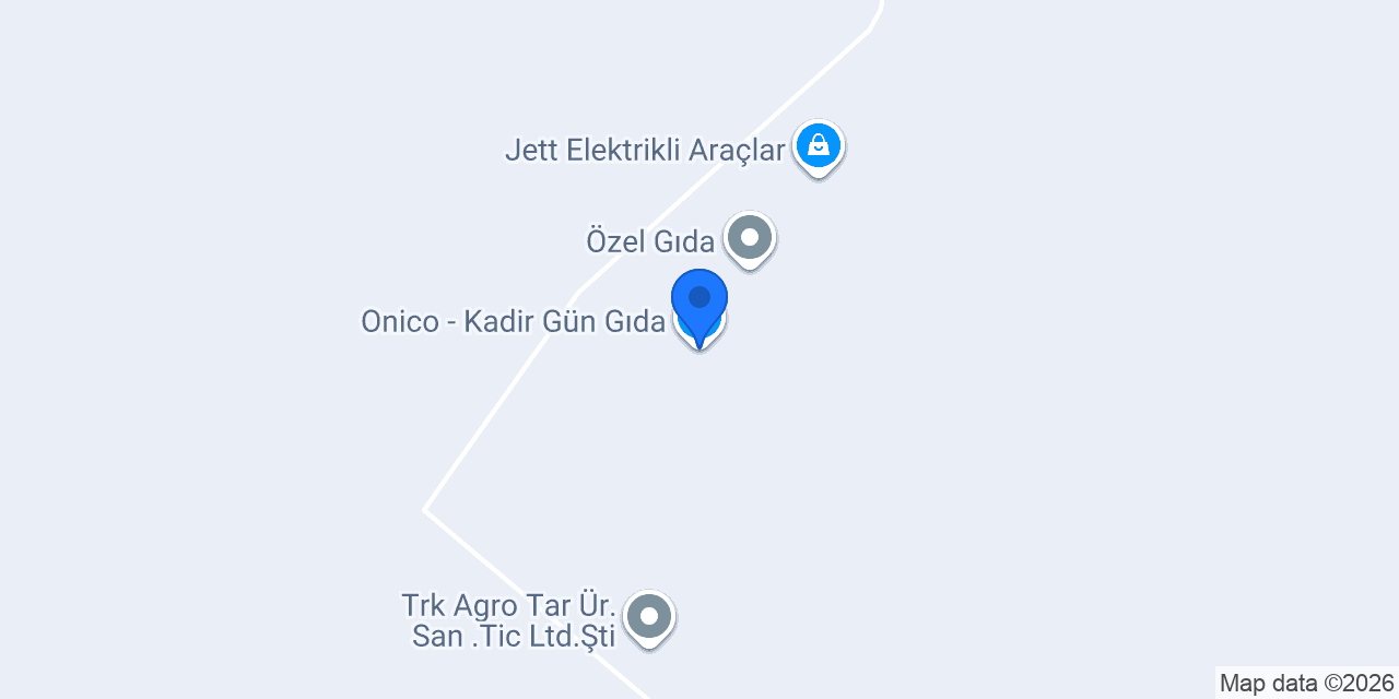 Onico - Kadir Gün Gıda konumu