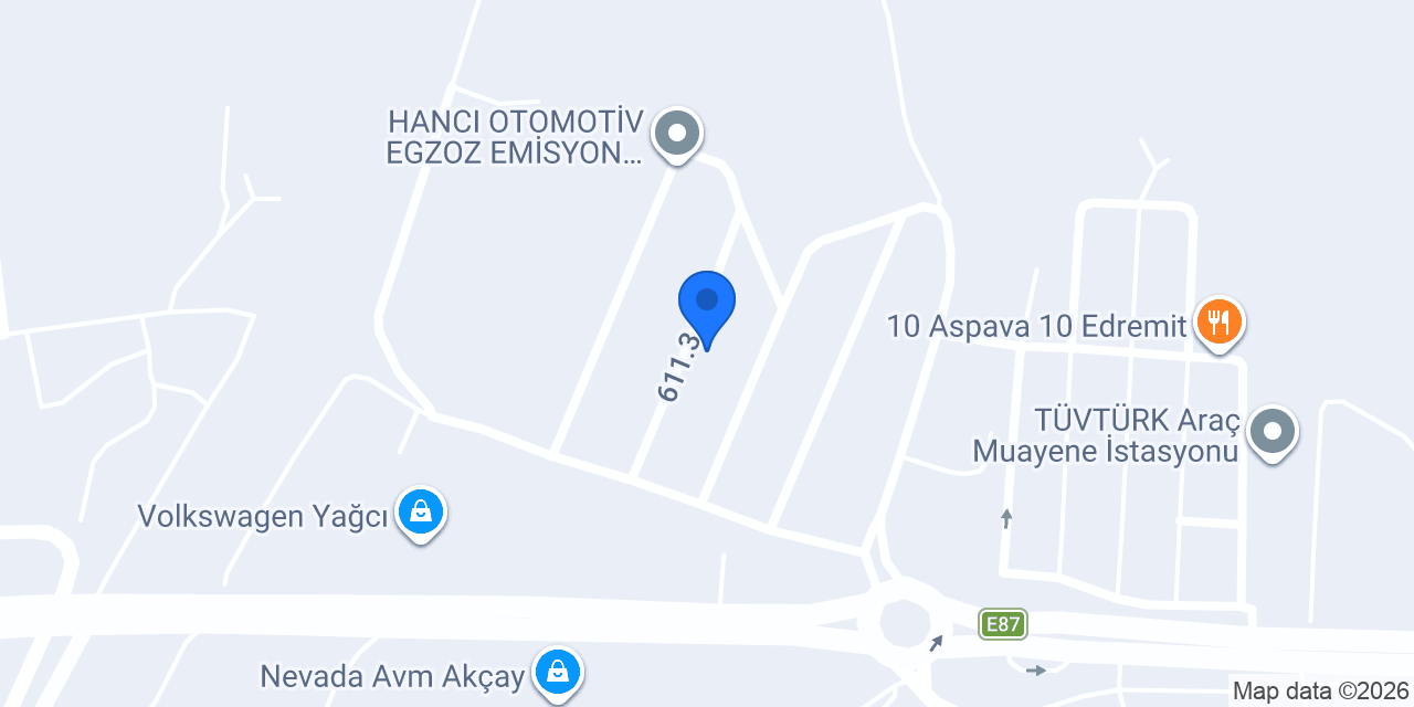 Mekanik Oto konumu