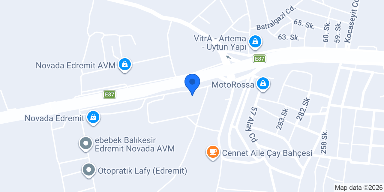 L'OPERA Mobilya Aksesuar & Yatak Keyfi konumu