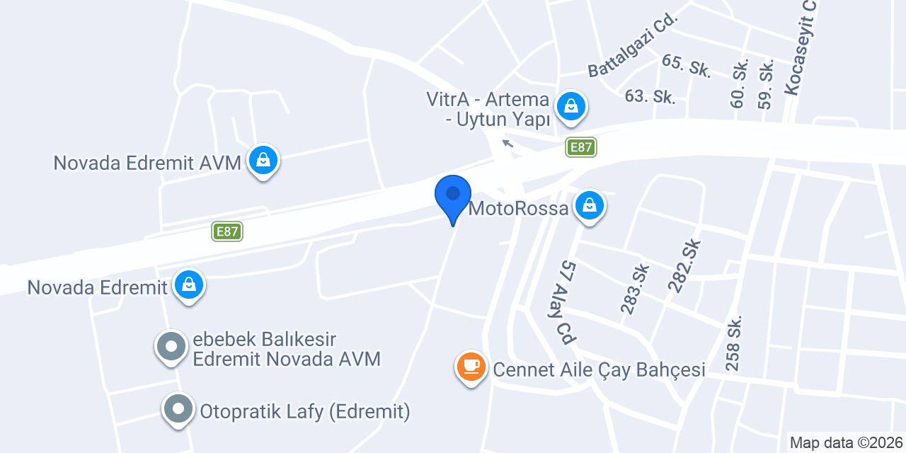 Şura Restaurant konumu