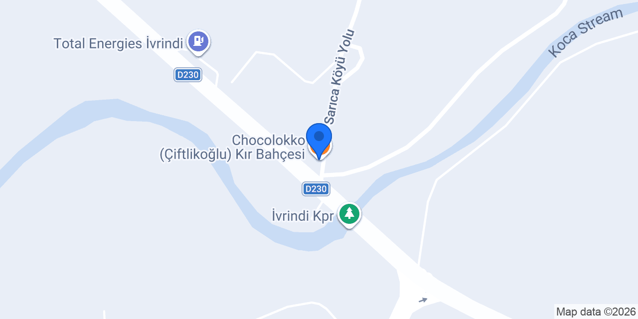 Chocolokko (Çiftlikoğlu) Kır Bahçesi konumu