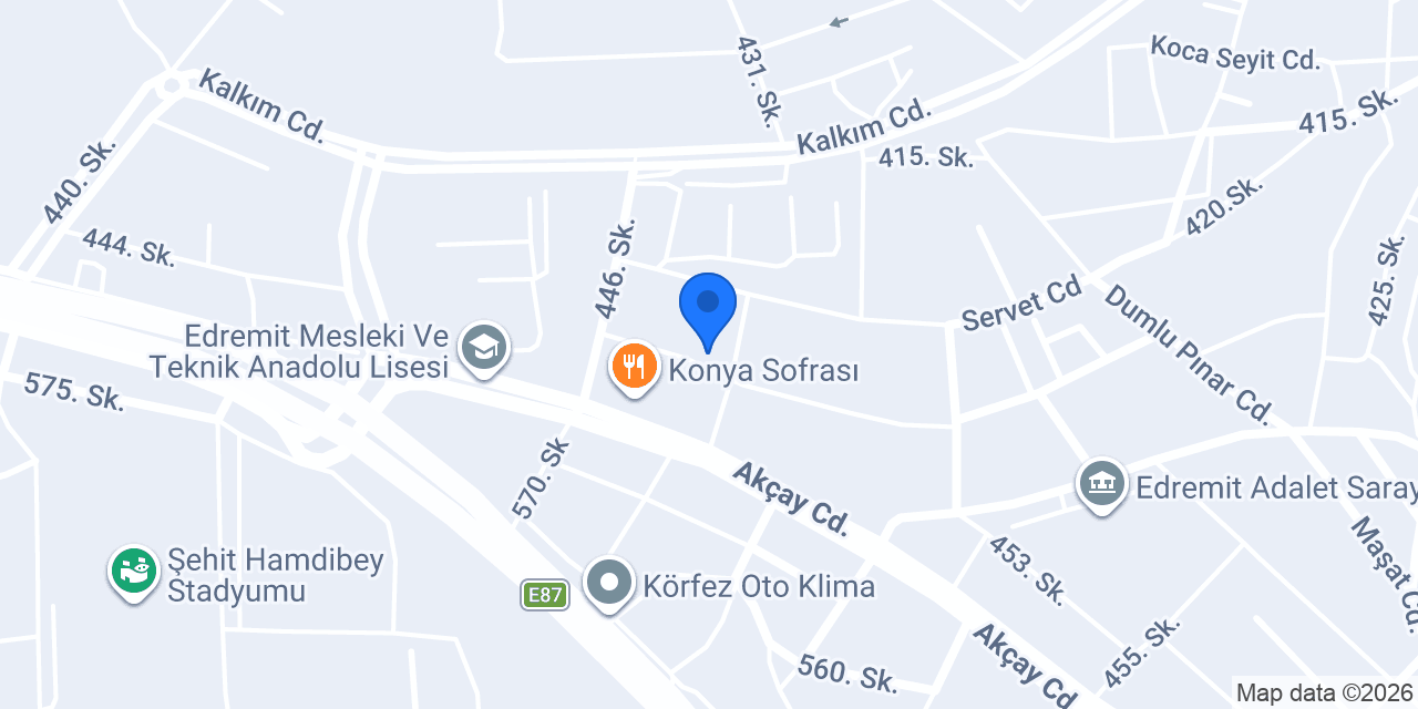 LENTO KUZEN İNŞAAT konumu
