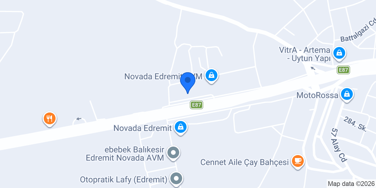 Karaca konumu