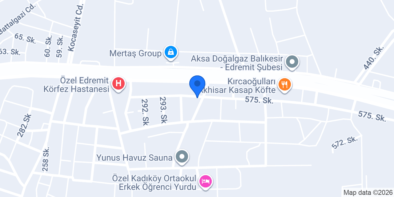 Aksu Seramik - Yurtbay Seramik konumu