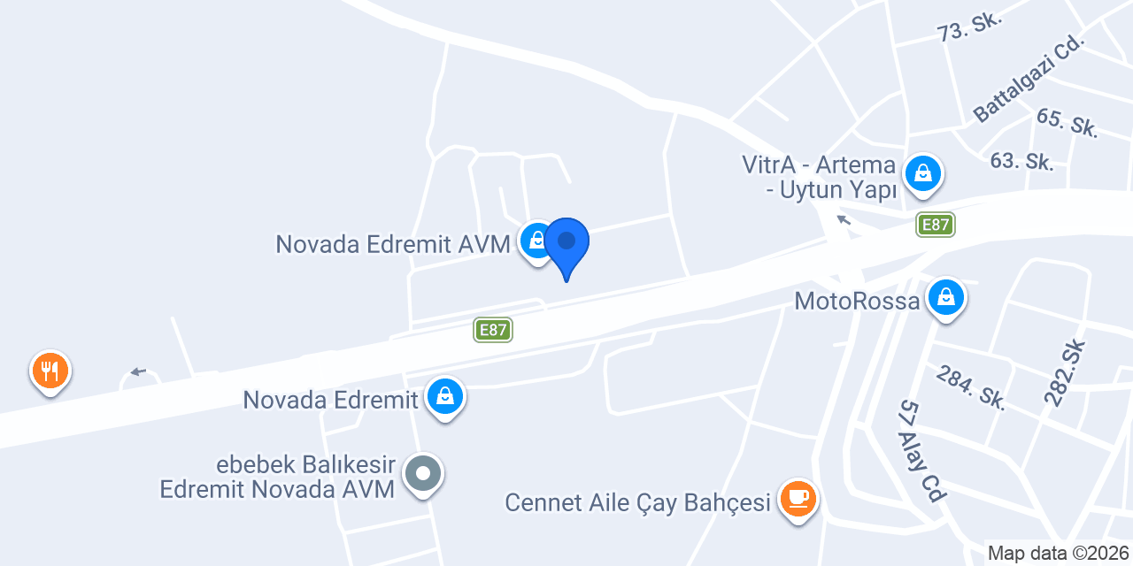 Kufta Biga Köftesi konumu