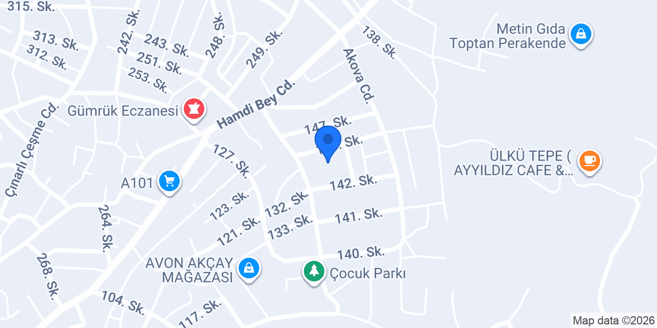 İstiklal İlkokulu konumu
