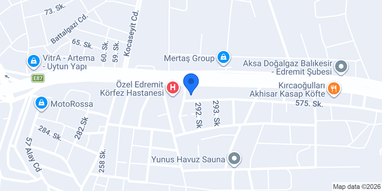 Körfez Lokantası konumu