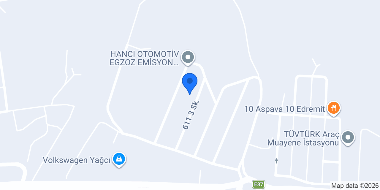 Kaya İklimlendirme Edremit Şubesi konumu
