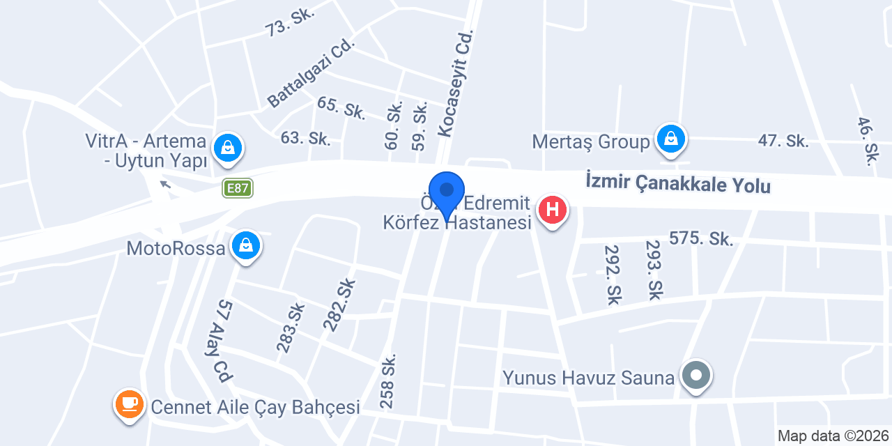 Edremit Klima Servisi - Plus Klima konumu