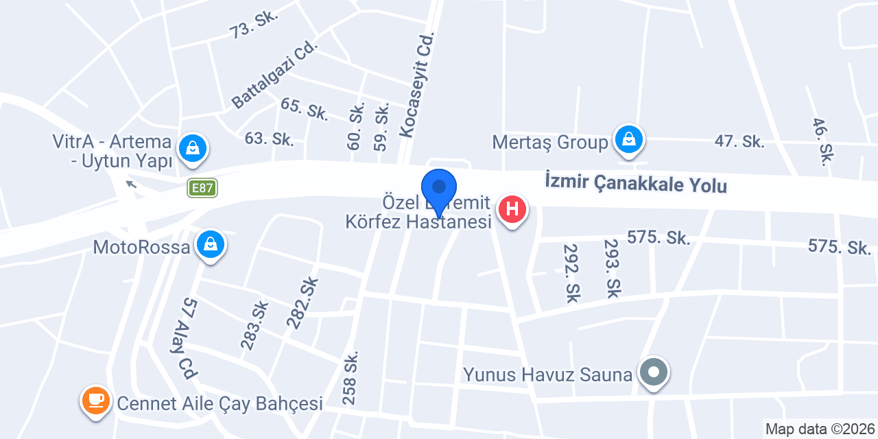 Özsarıyer Börekçisi konumu