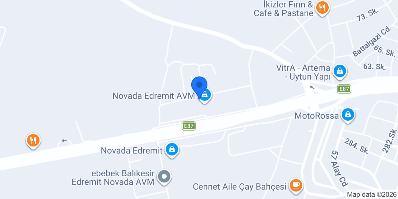 nefis Pide Döner Kebap NOVADA Edremit konumu