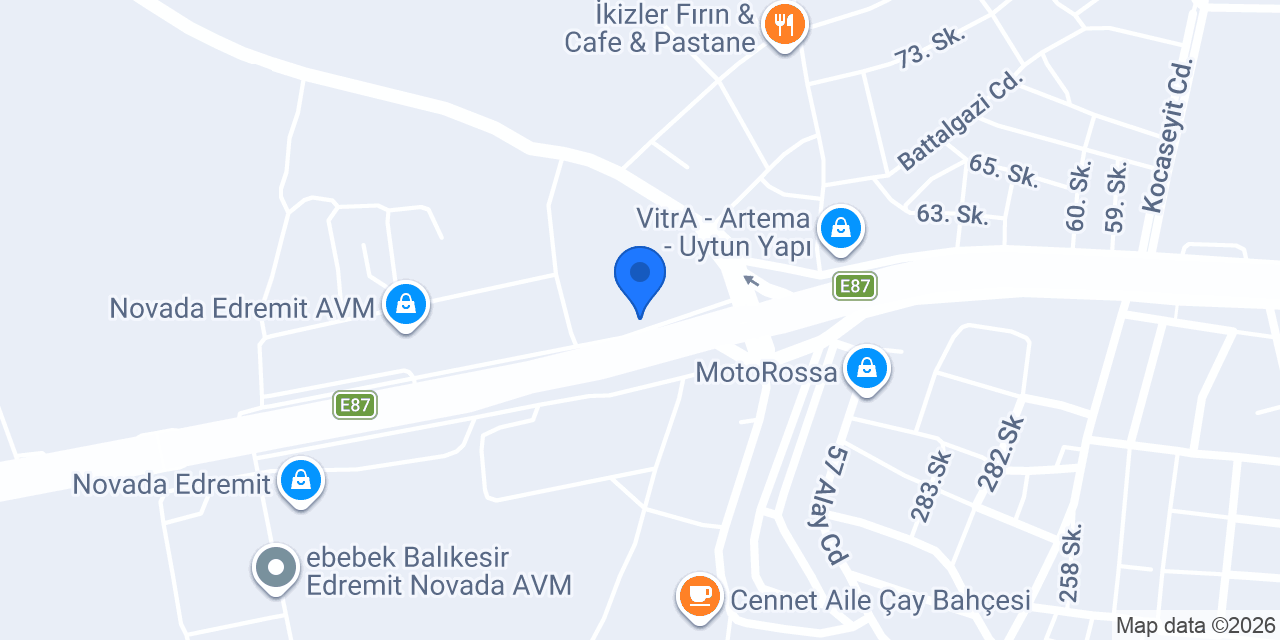 SETRA MOBİLYA konumu