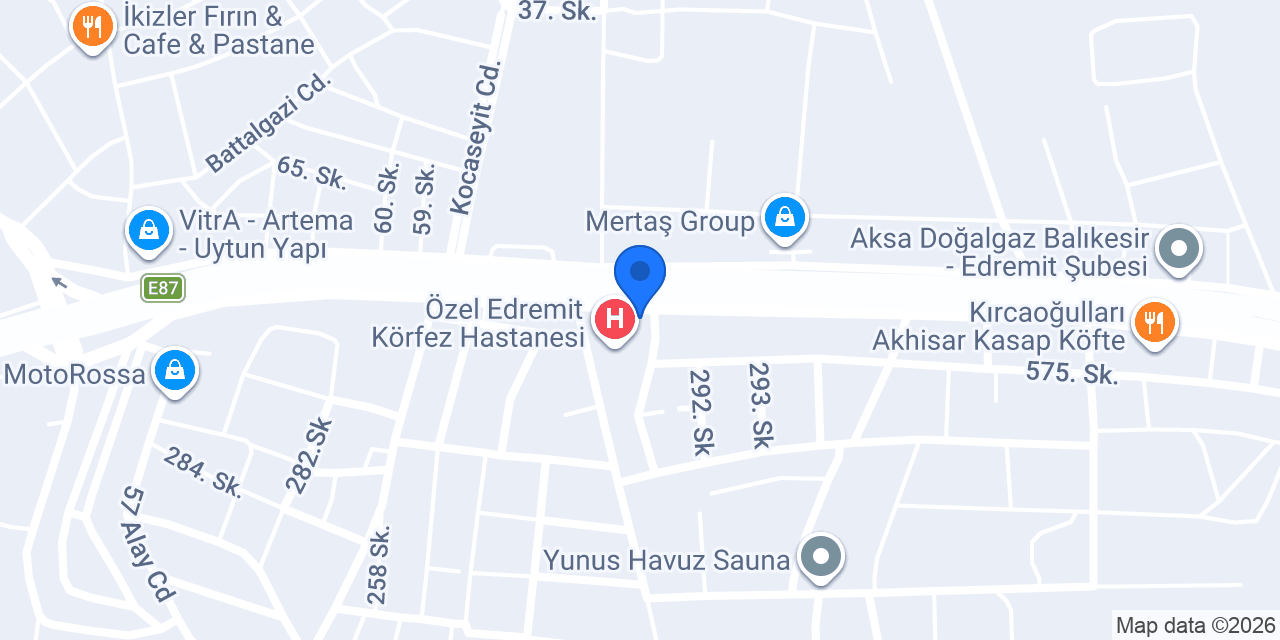 EDREMİT UMUT OTO KLİMA konumu