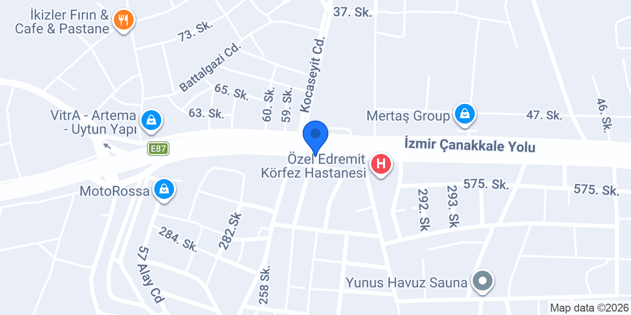 Edremit Yeminli Tercüman konumu