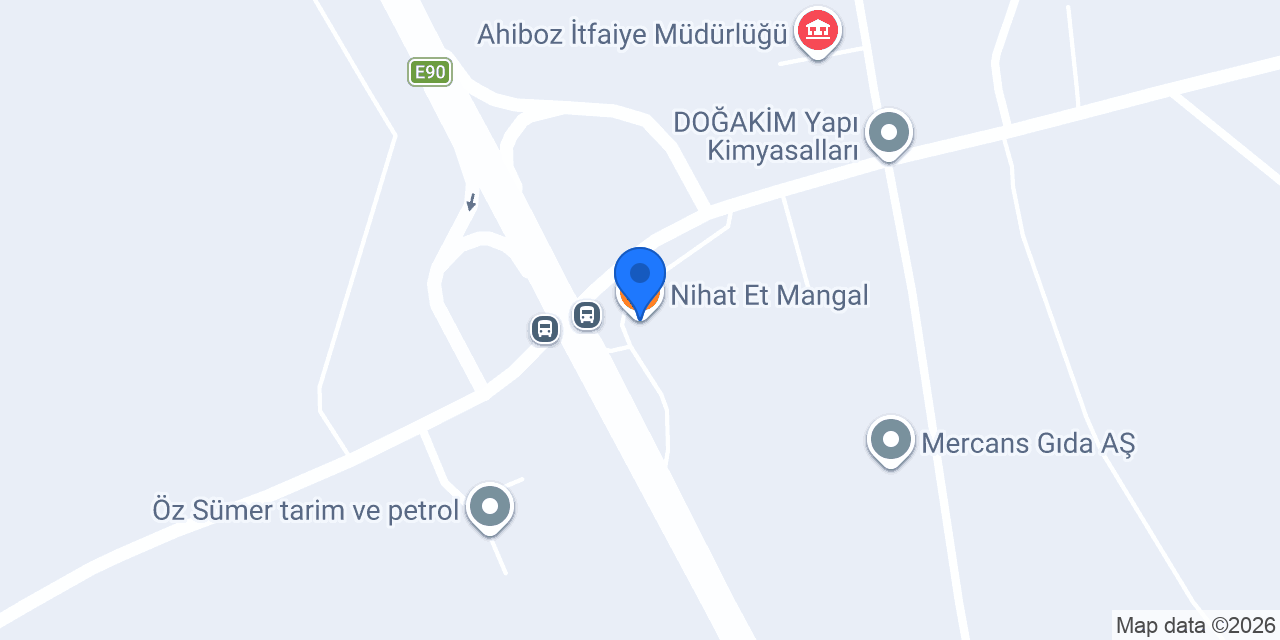 Nihat Et Mangal konumu