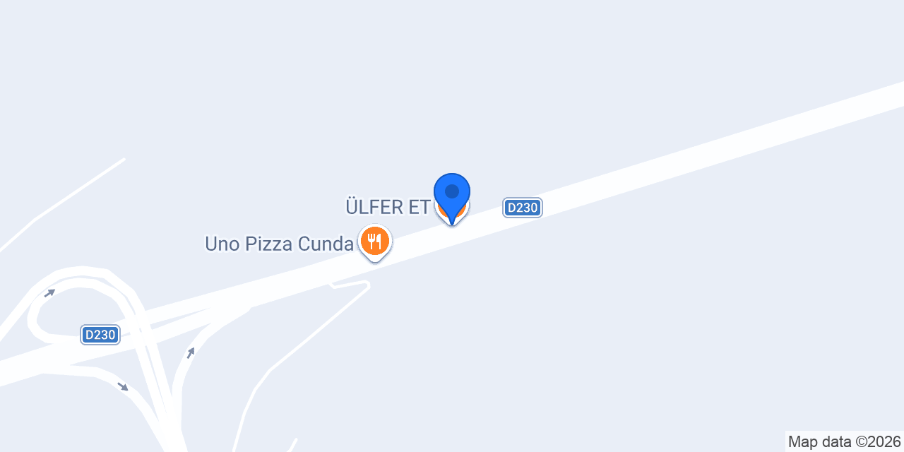 ÜLFER ET konumu