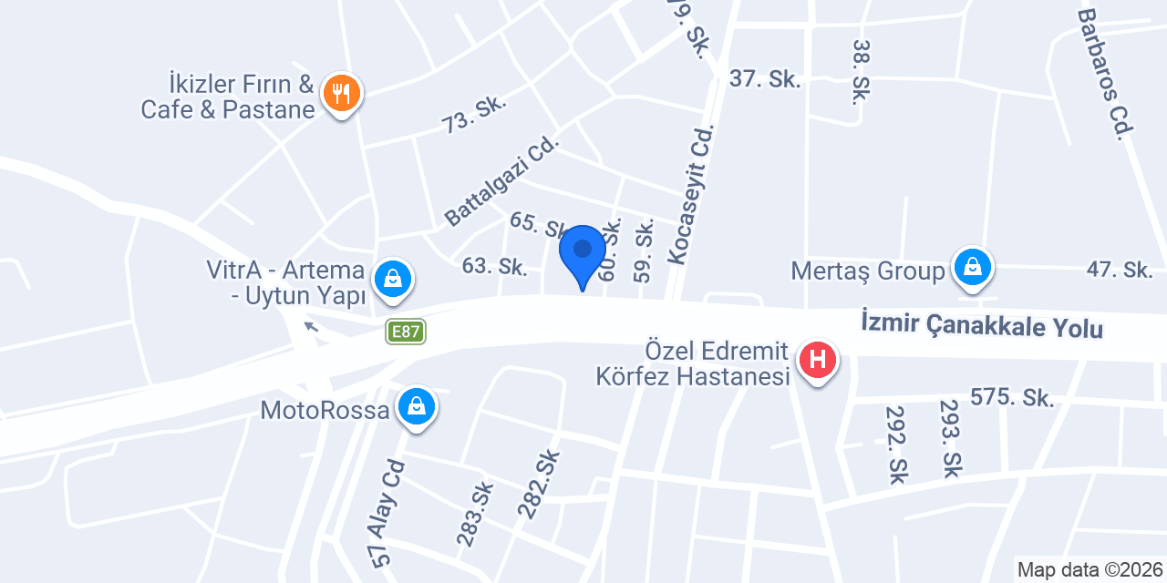 Erler Oto Lastikk konumu