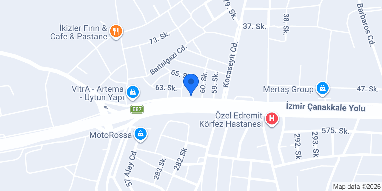 Balıkesir 10 dekorasyon konumu