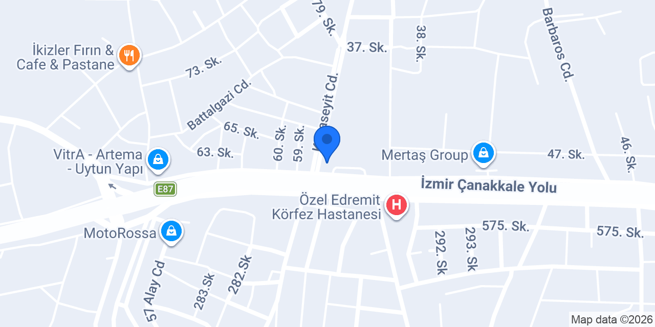 Urfa yöresel baklavaları Kadıköy şubesi konumu