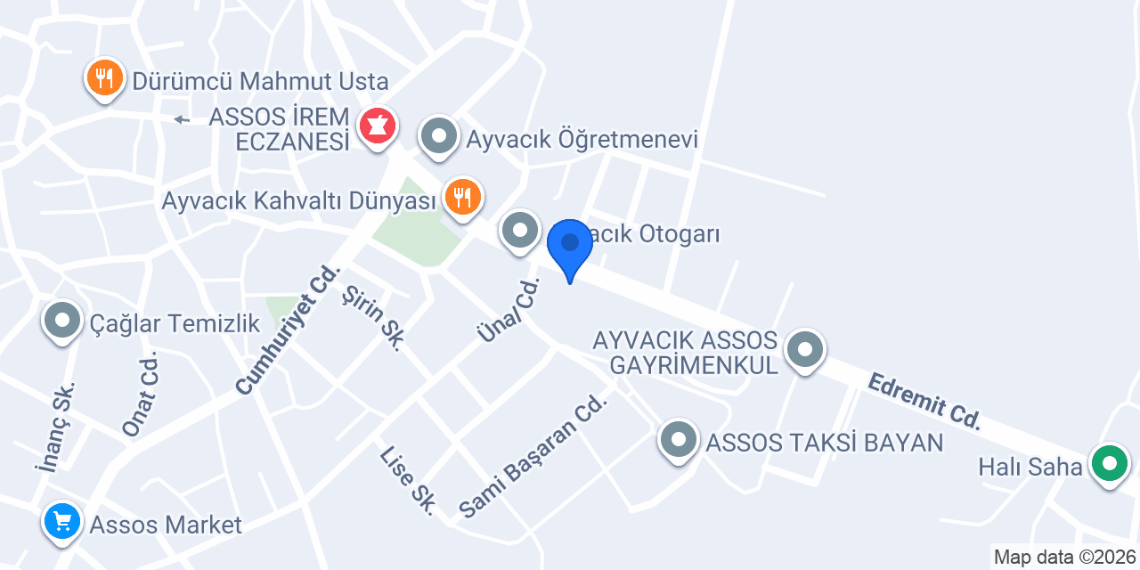 Çankaya İlkokulu konumu