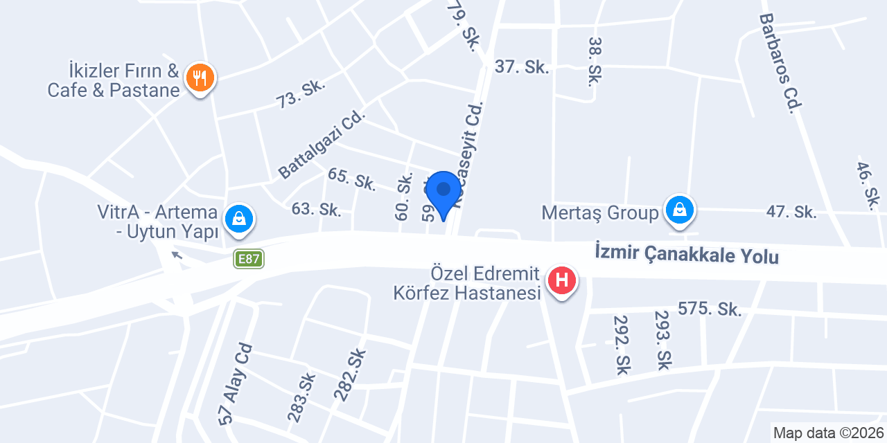 Körfez Fırın Kadıköy Şubesi konumu
