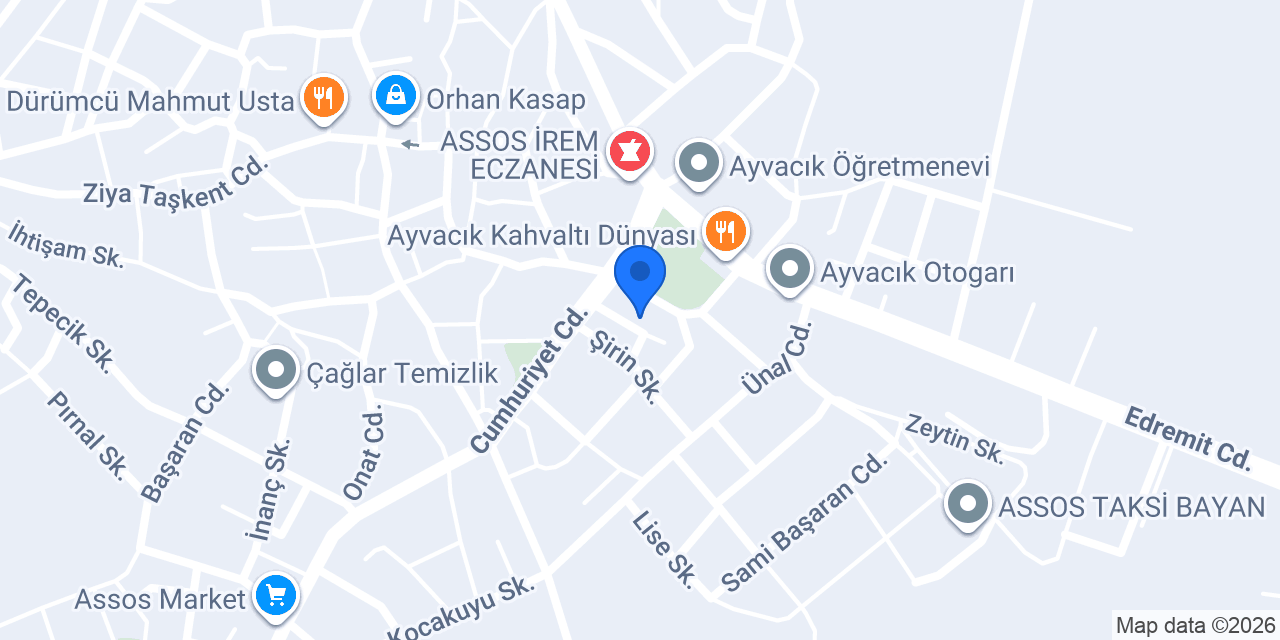 Savaşkan Elektrik konumu