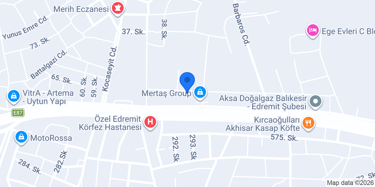 ERTAŞ HUKUK DANIŞMANLIK konumu