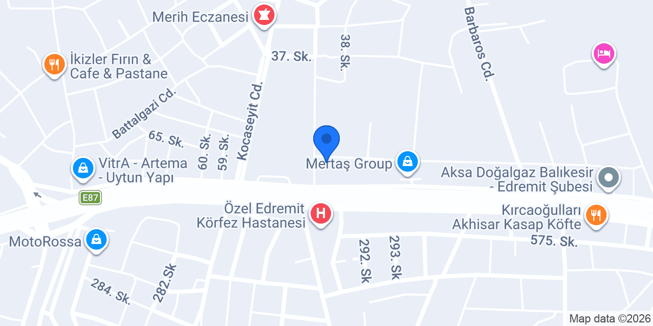 ÖZEMEK AUTO KADIKÖY konumu