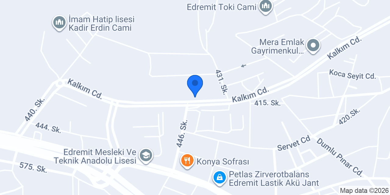 İda Çevre Tek. Müh. Hiz. Ltd. Şti. konumu