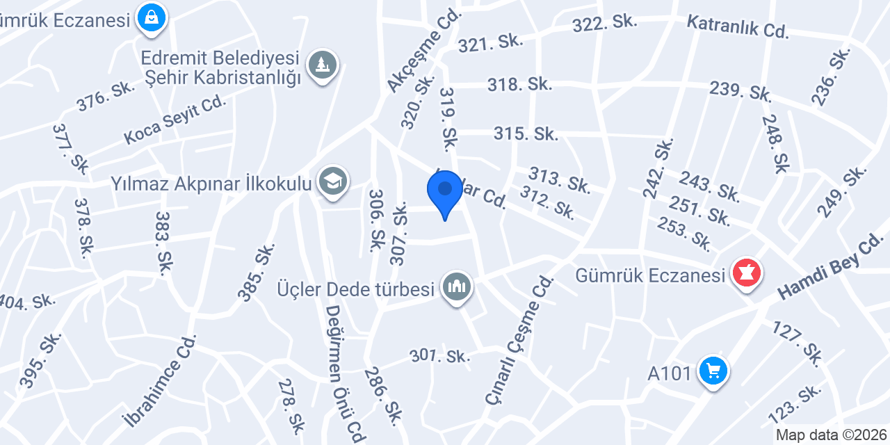 Hacıalioğlu Çiğ Köfte konumu
