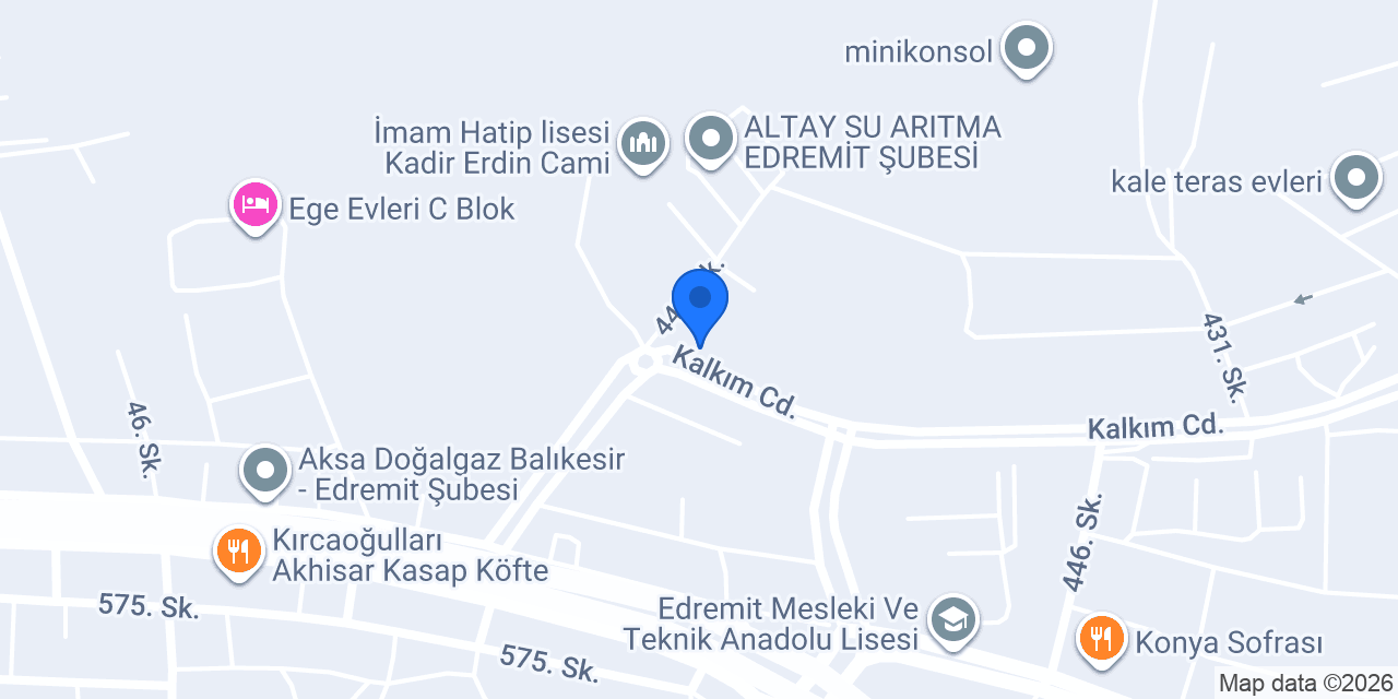 HAS-NER Mühendislik konumu
