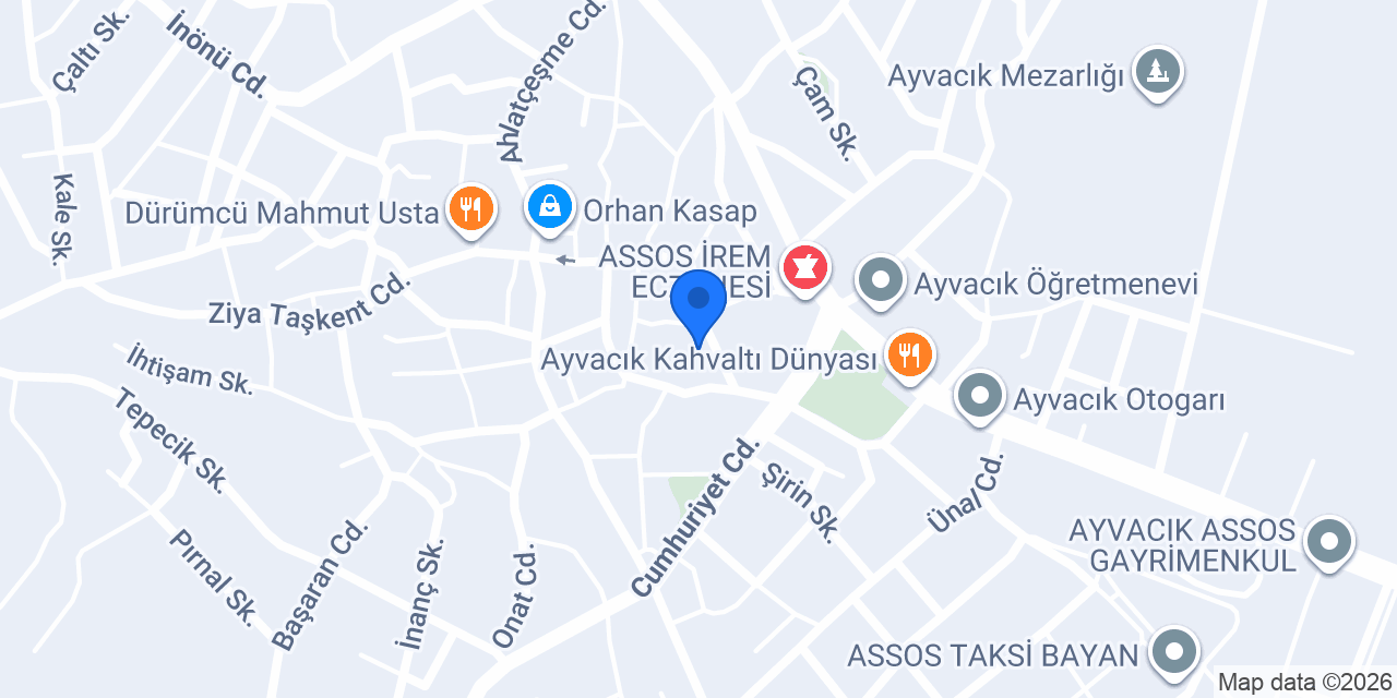 Avalon Mühendislik konumu