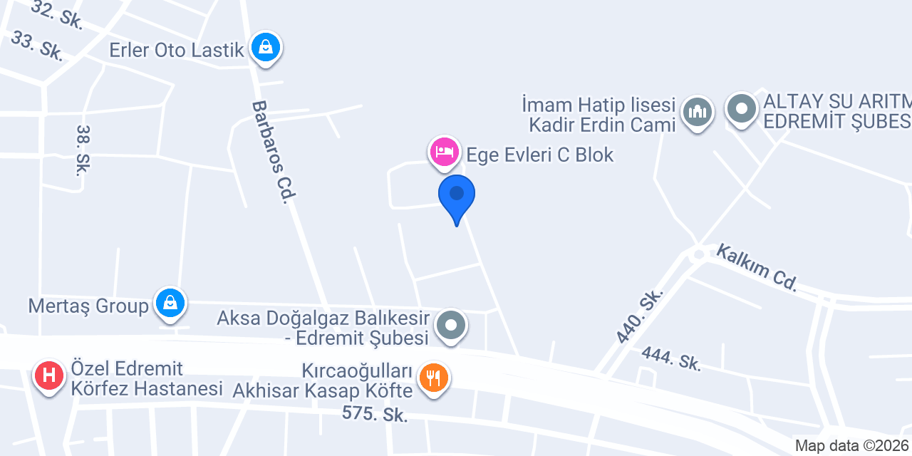 MODAKENT SEÇ MARKET konumu