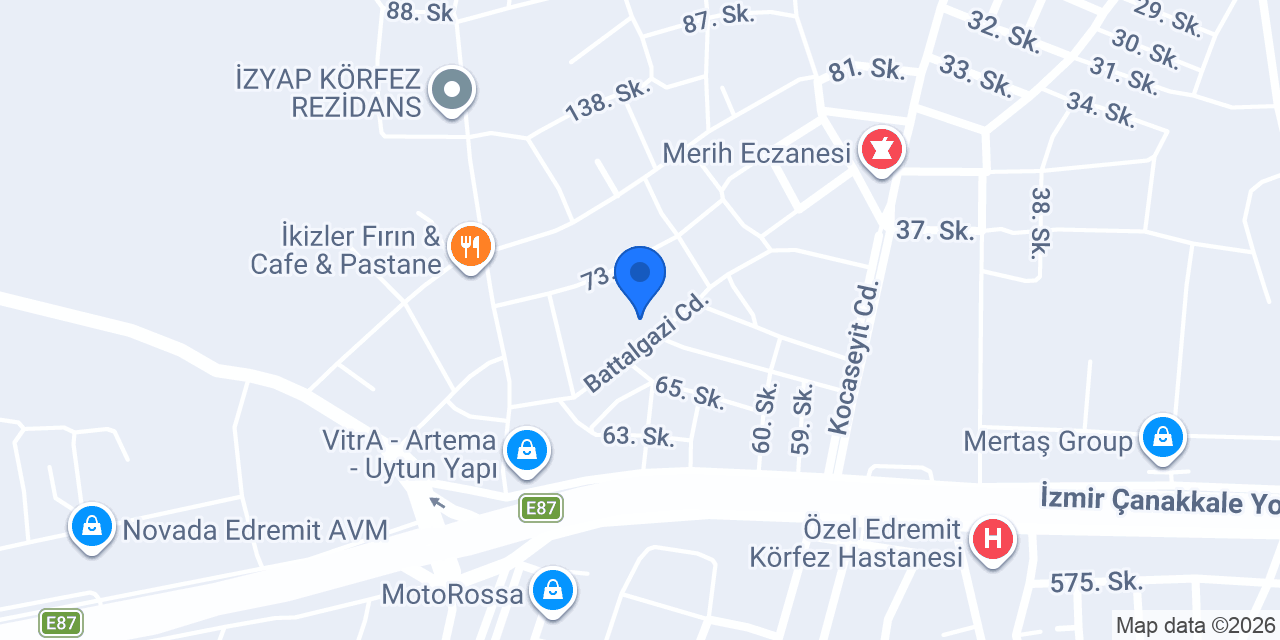 Yaşar Sigorta | Edremit Sigortacı konumu