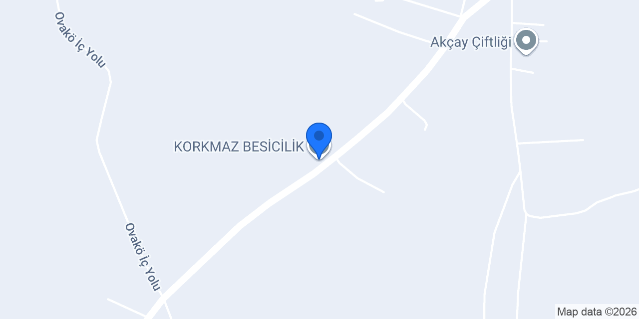 KORKMAZ BESİCİLİK konumu