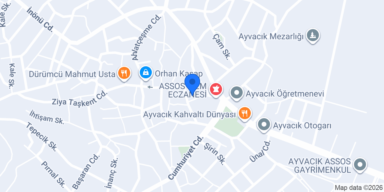 Asel Hukuk Bürosu konumu