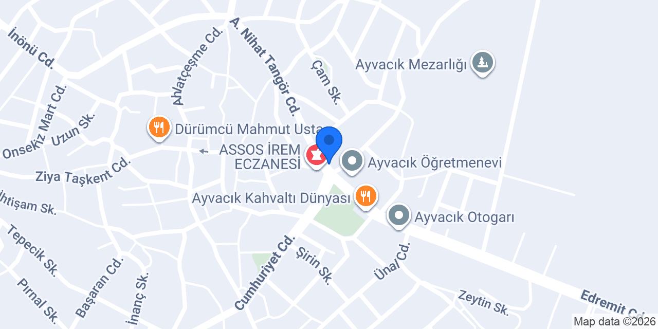 EGE KANATÇISI konumu