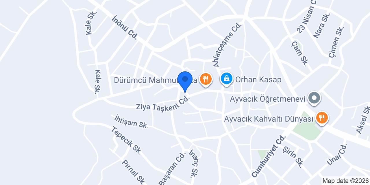 Şahan Kömürçülük konumu
