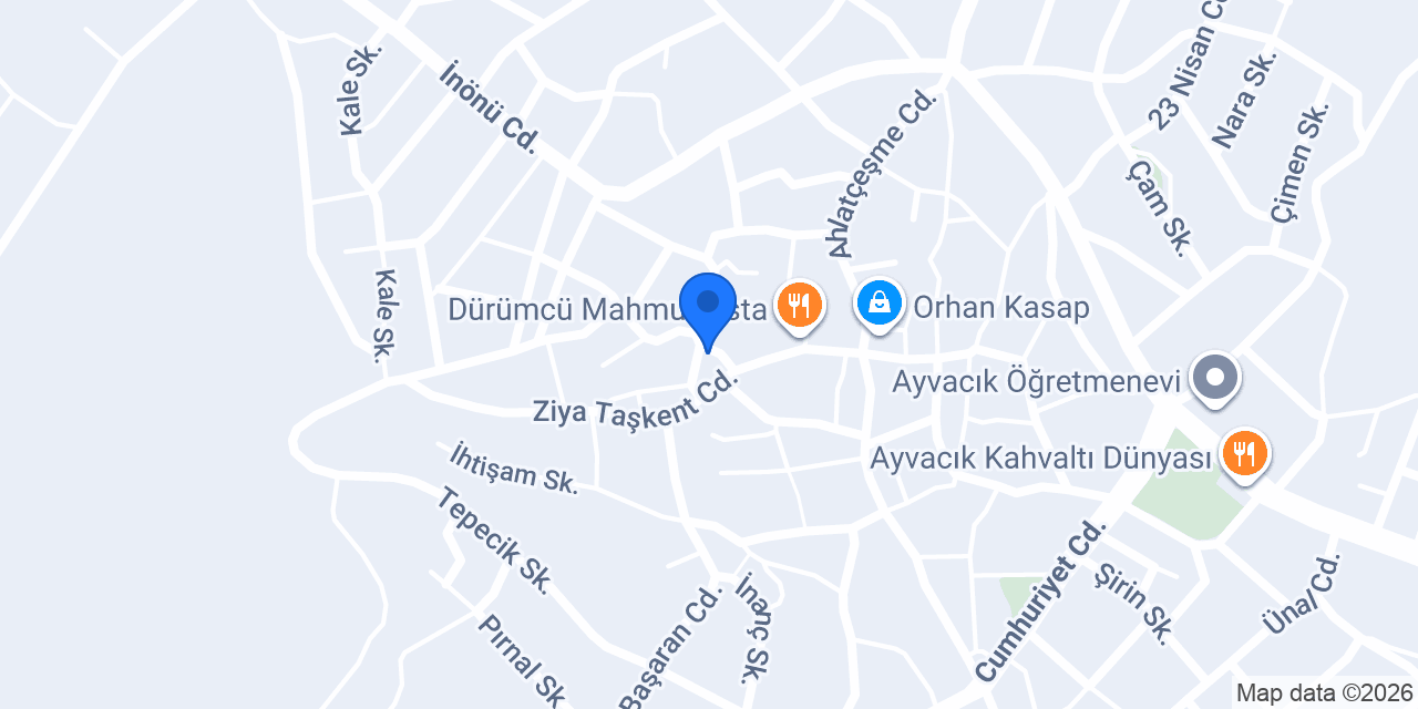 Assos Veteriner Kliniği konumu